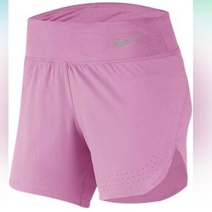Nike Women's Eclipse Dri-Fit Flamingo Pink Shorts Running Size S